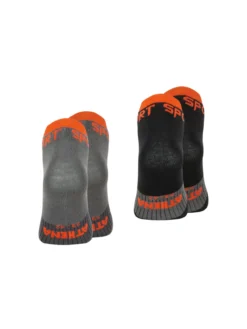 Lot 2 paires de socquettes homme Running