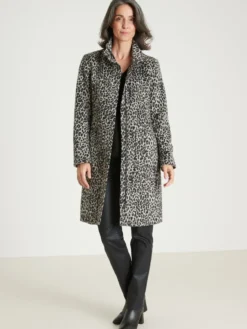 Manteau zippé tout doublé