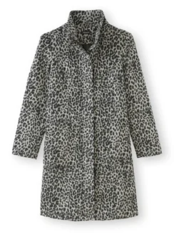 Manteau zippé tout doublé
