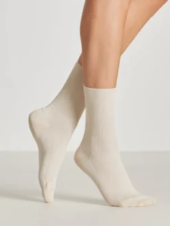 Mi-chaussettes coton lot de 2 paires