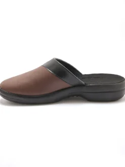 Mules mixtes cuir intérieur éponge