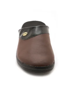 Mules mixtes cuir intérieur éponge