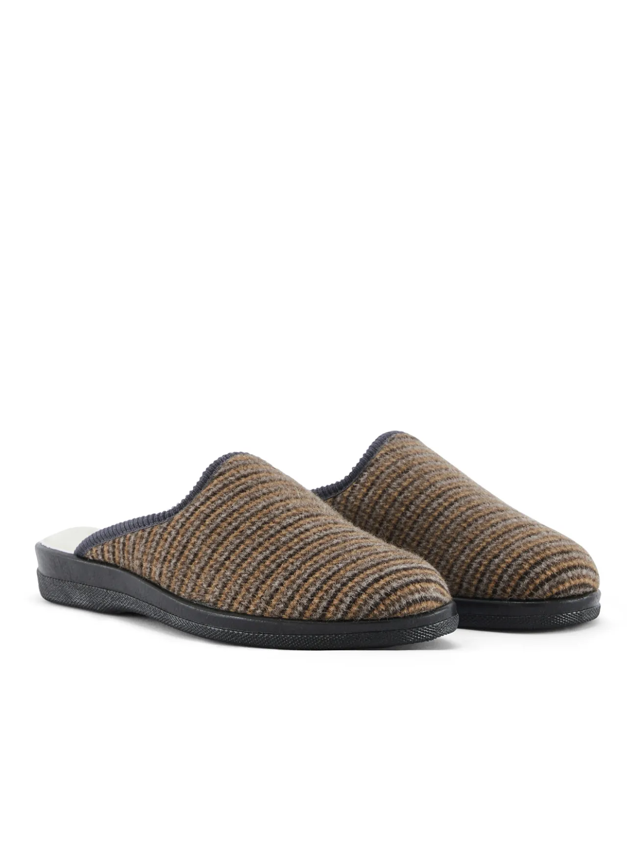 Mules mixtes fourrées