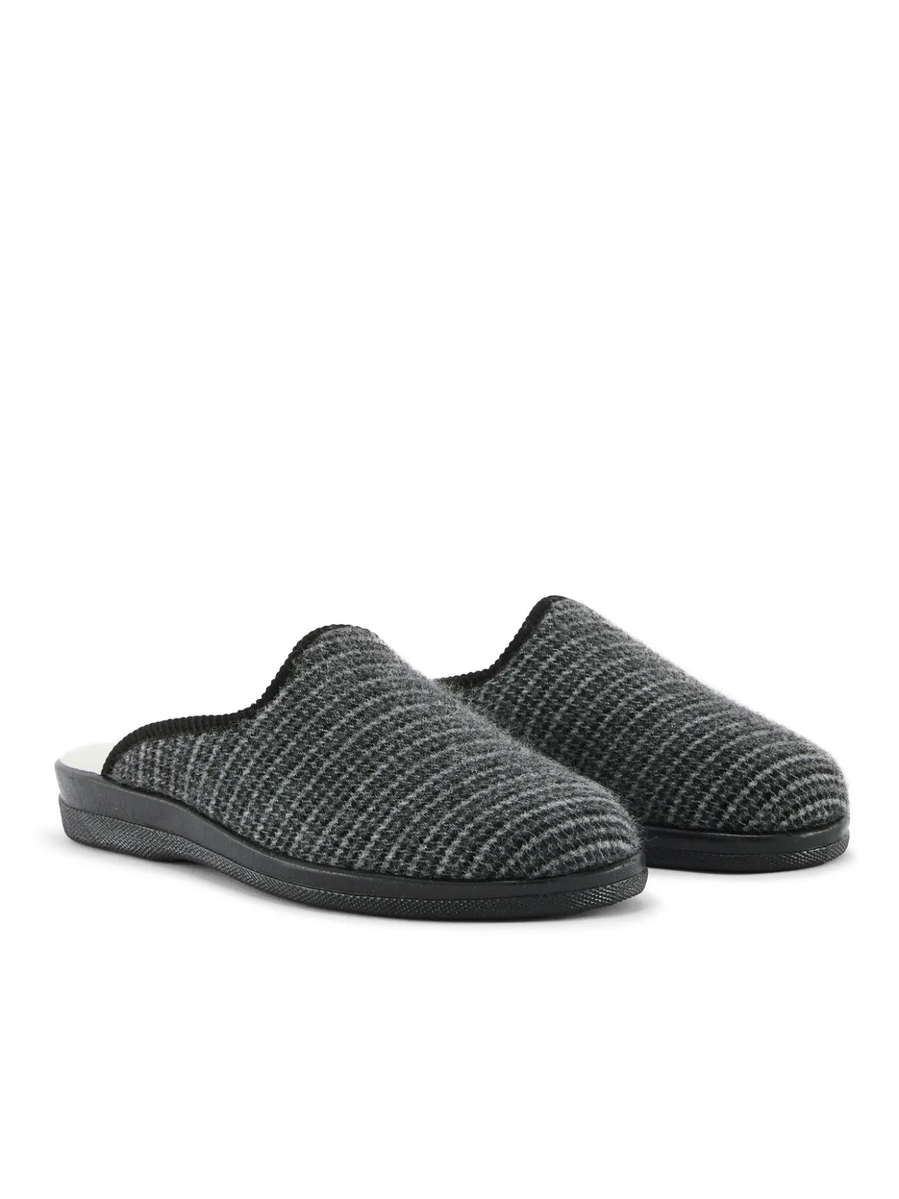 Mules mixtes fourrées