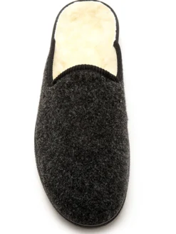 Mules mixtes fourrées laine majoritaire