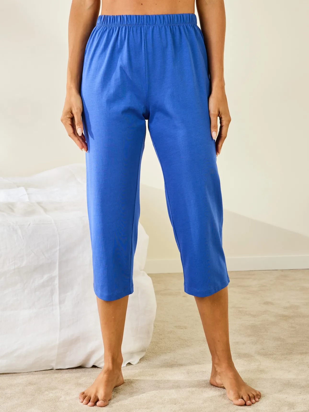 Pantacourt de pyjama en coton