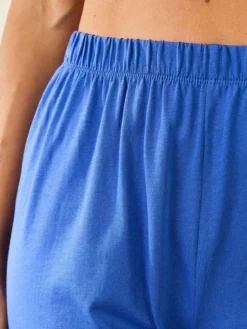 Pantacourt de pyjama en coton