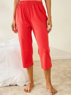 Pantacourt de pyjama en coton