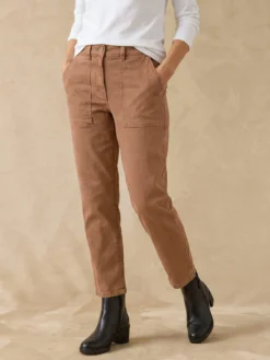 Pantalon cargo 7/8ème élastiqué