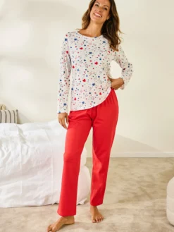 Pantalon de pyjama en coton