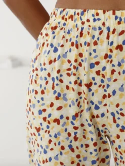 Pantalon de pyjama jersey pur coton