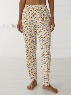 Pantalon de pyjama jersey pur coton