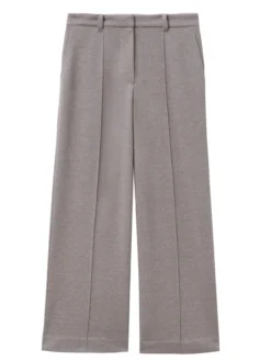 Pantalon droit long maille milano
