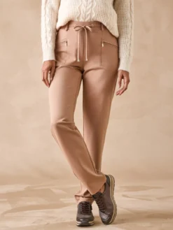 Pantalon détente en maille milano