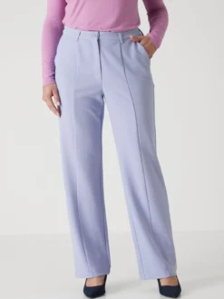 Pantalon en maille crêpe