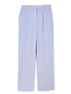Pantalon en maille crêpe