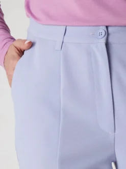 Pantalon en maille crêpe