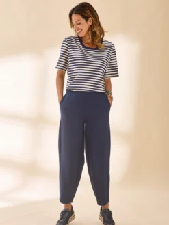 Pantalon en maille entièrement élastiqué