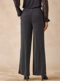 Pantalon en maille fantaisie