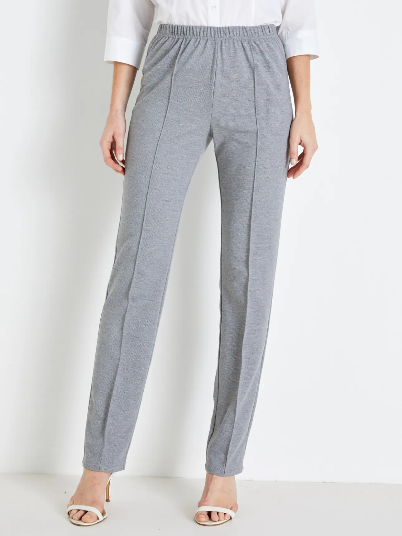 Pantalon en maille stature + d'1,60m