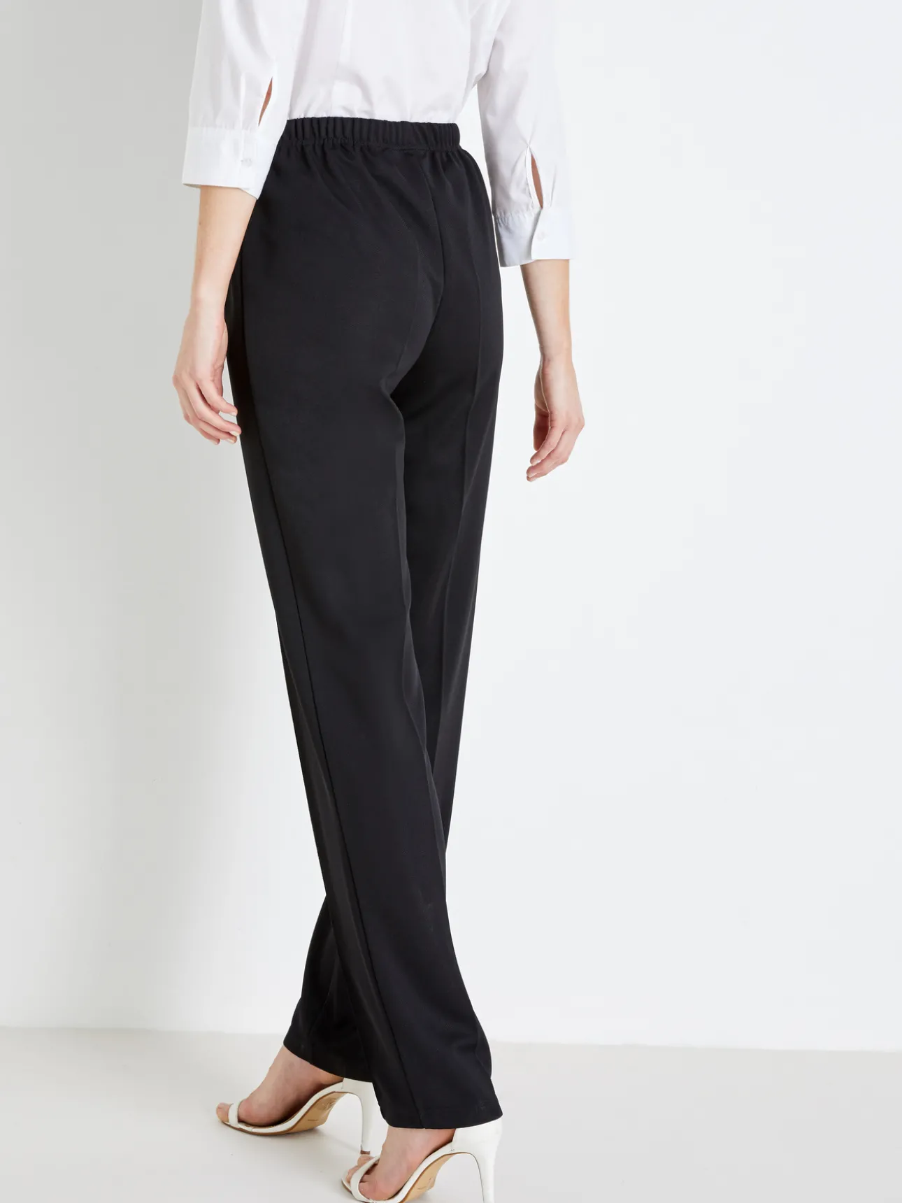 Pantalon en maille stature + d'1,60m