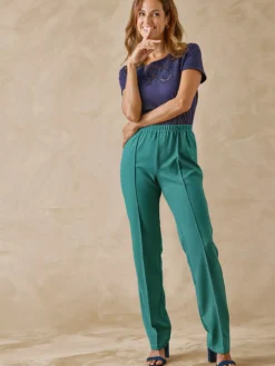Pantalon en maille stature + d'1,60m