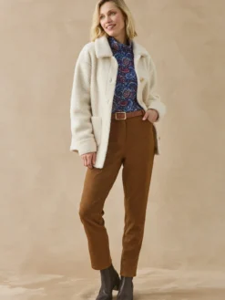 Pantalon en suédine