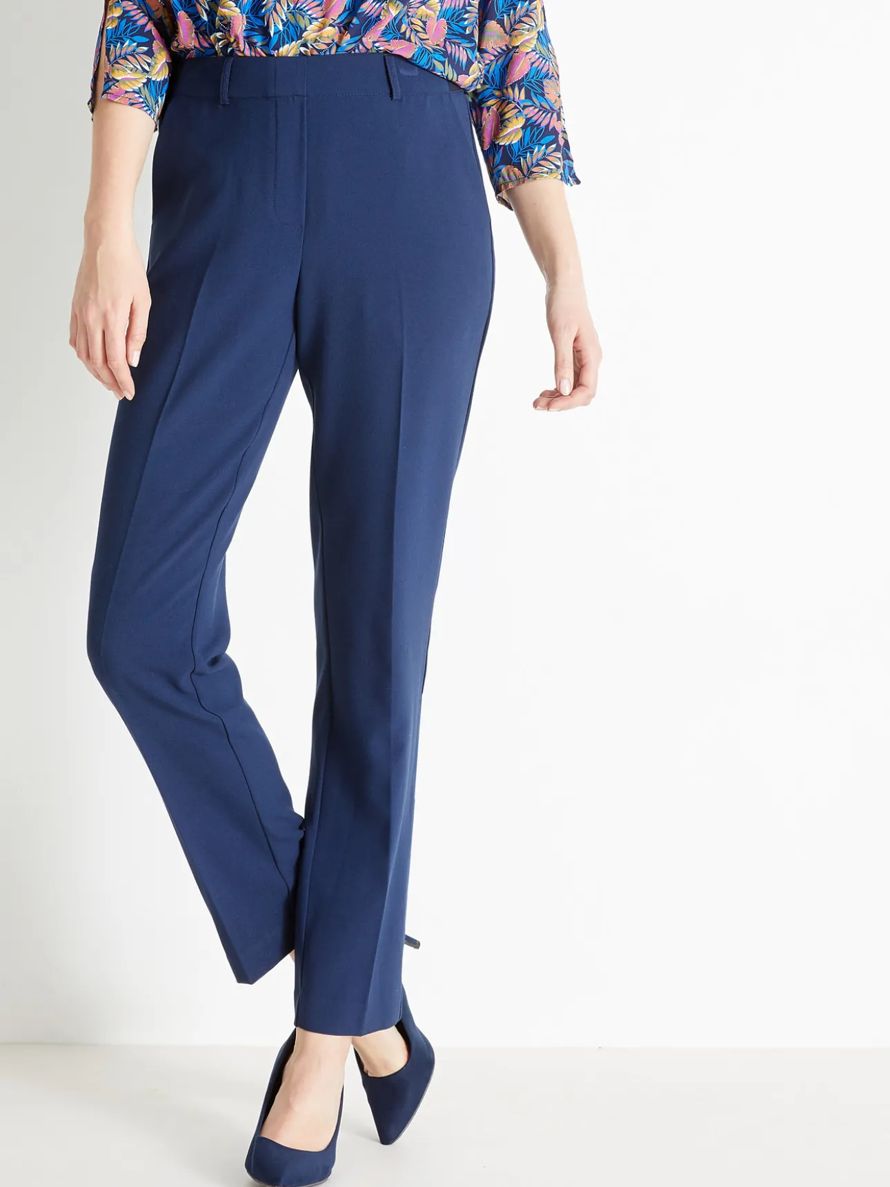 Pantalon entièrement élastiqué