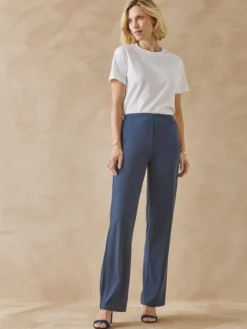 Pantalon entièrement élastiqué en maille