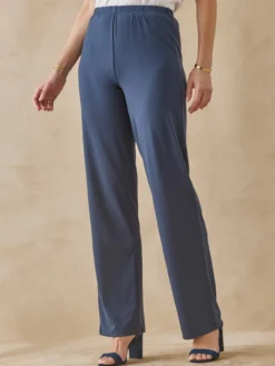 Pantalon entièrement élastiqué en maille
