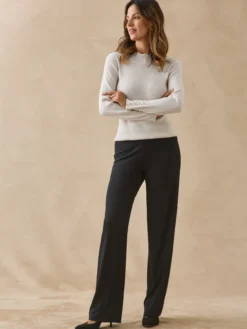 Pantalon entièrement élastiqué en maille