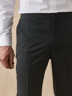 Pantalon en tissu polylaine