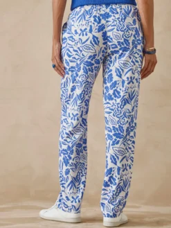 Pantalon fluide entièrement élastiqué