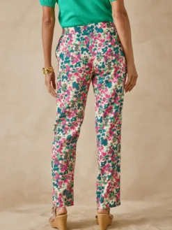 Pantalon fluide entièrement élastiqué