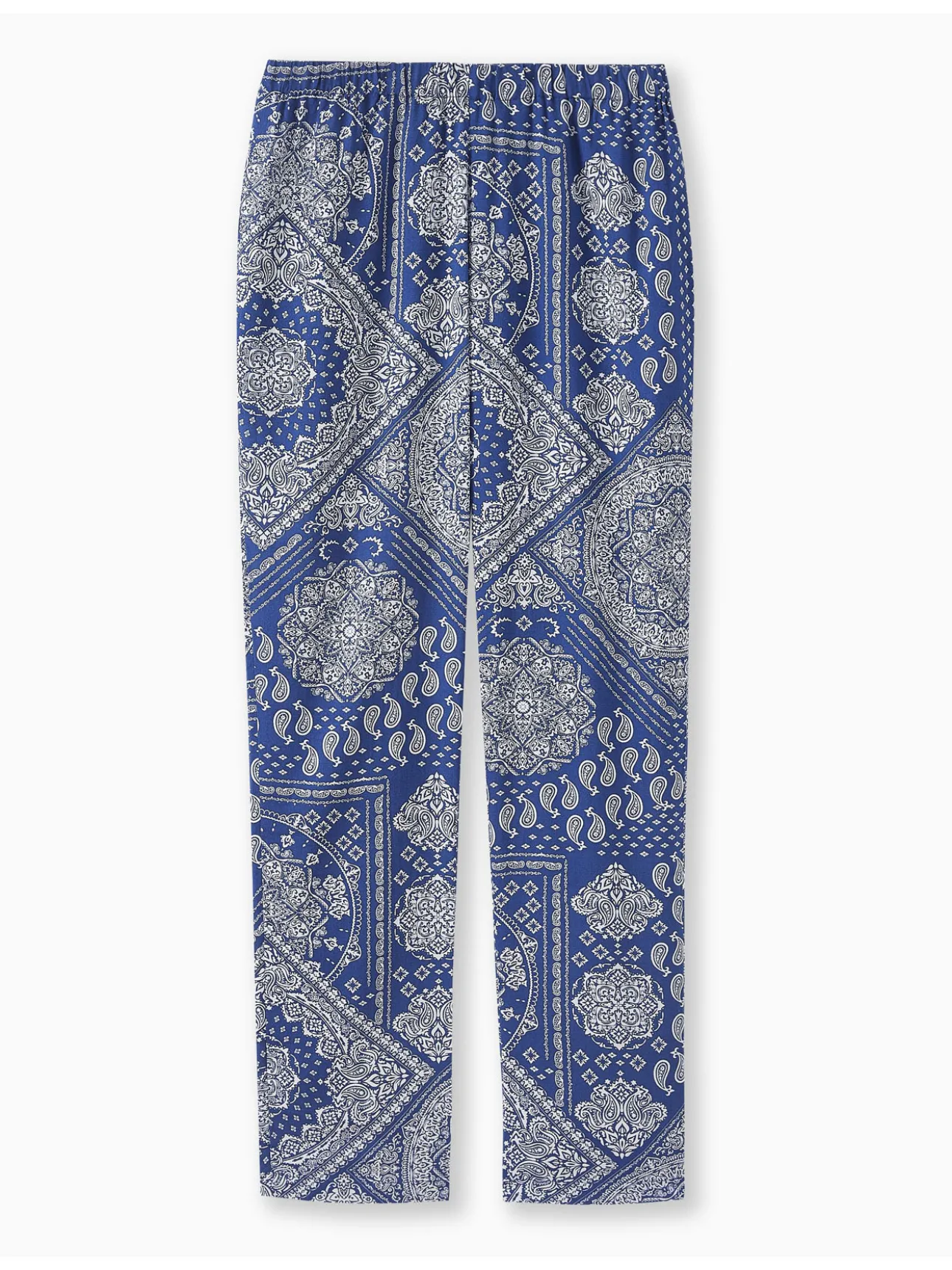 Pantalon fluide entièrement élastiqué
