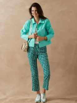 Pantalon fluide élastiqué