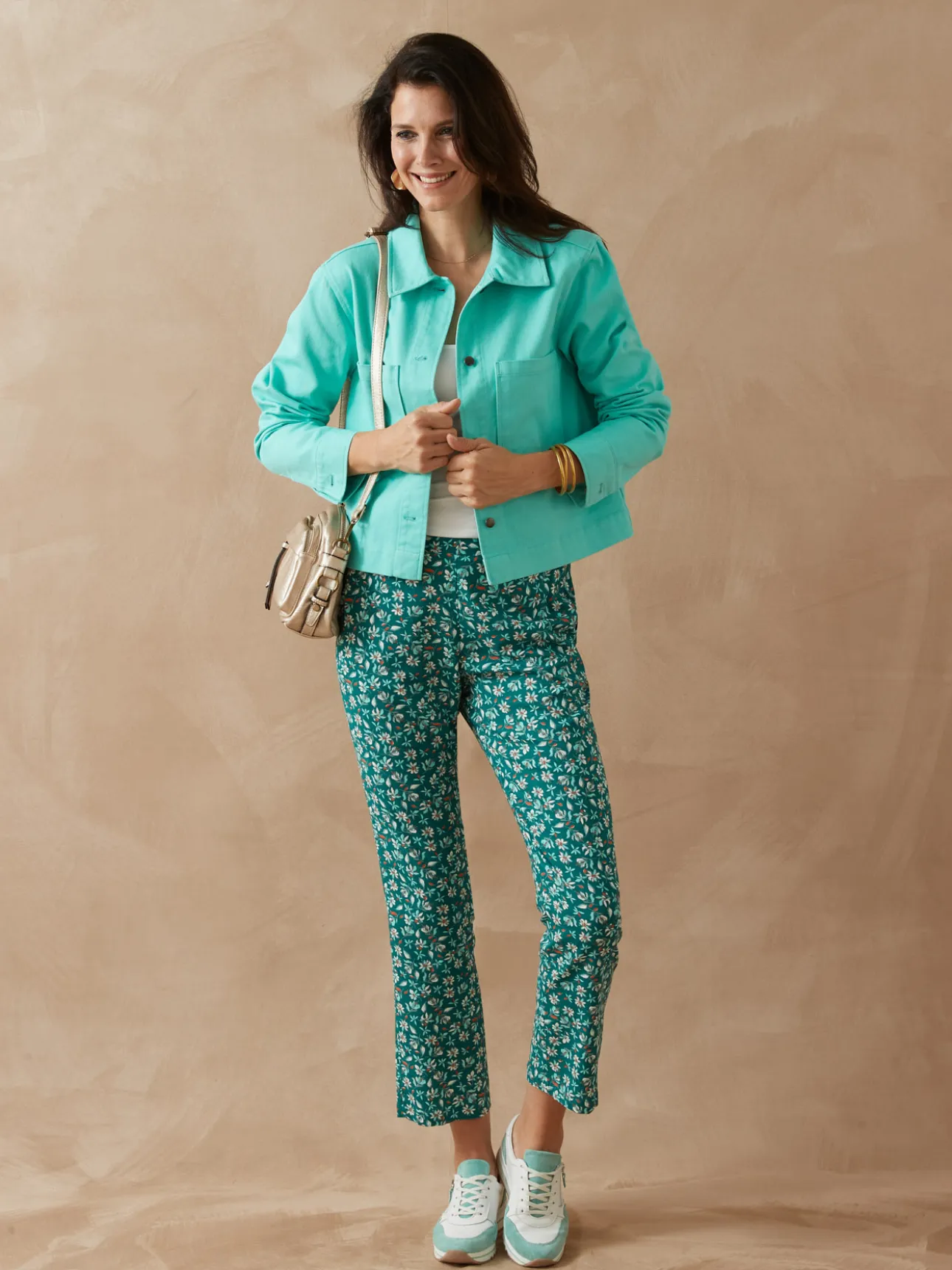 Pantalon fluide élastiqué