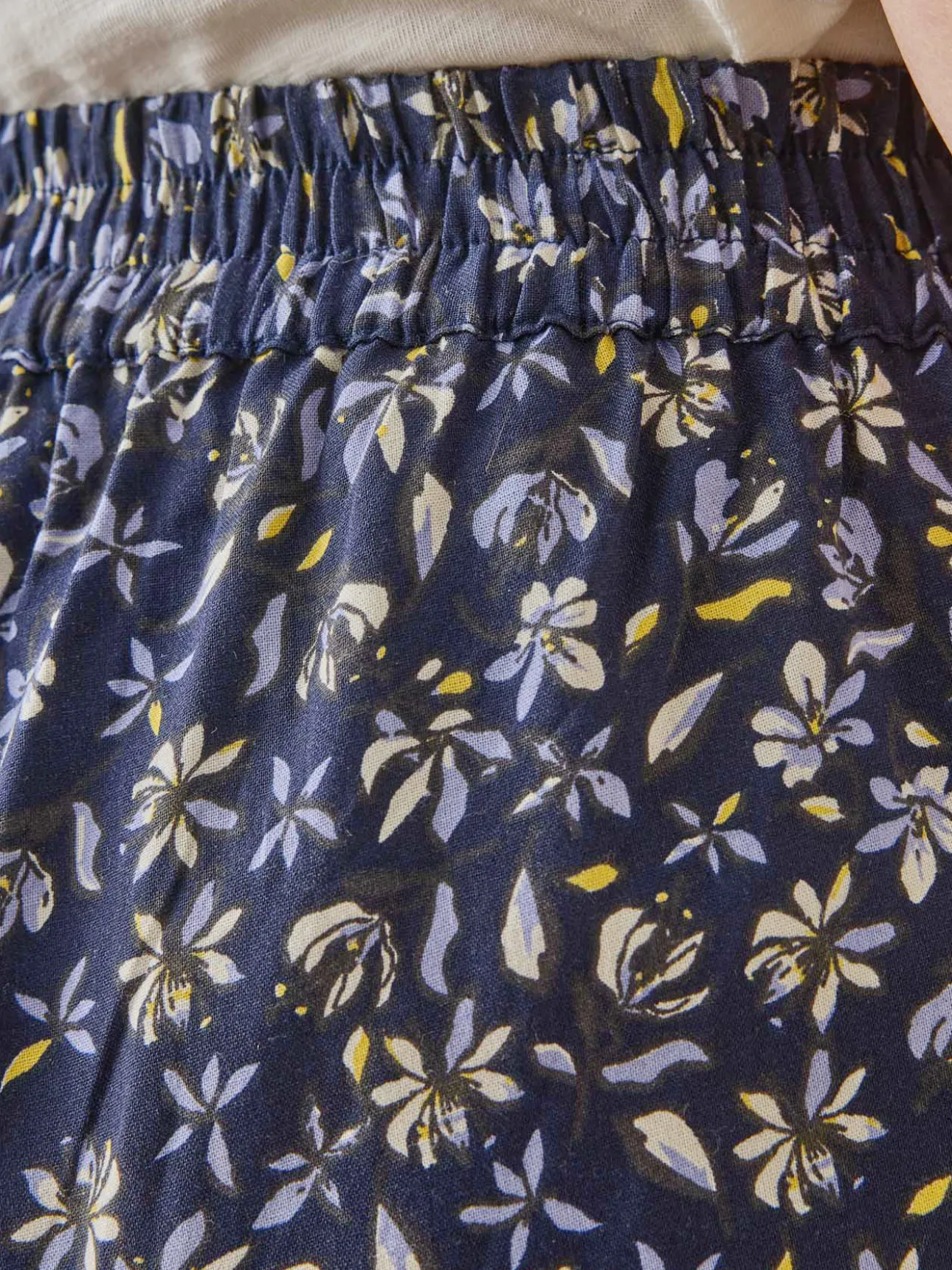 Pantalon fluide élastiqué