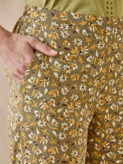 Pantalon fluide élastiqué