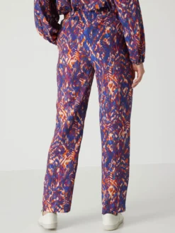 Pantalon fluide élastiqué