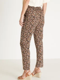 Pantalon fluide élastiqué