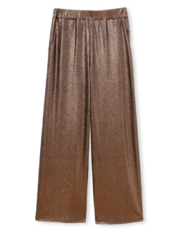 Pantalon irisé élastiqué