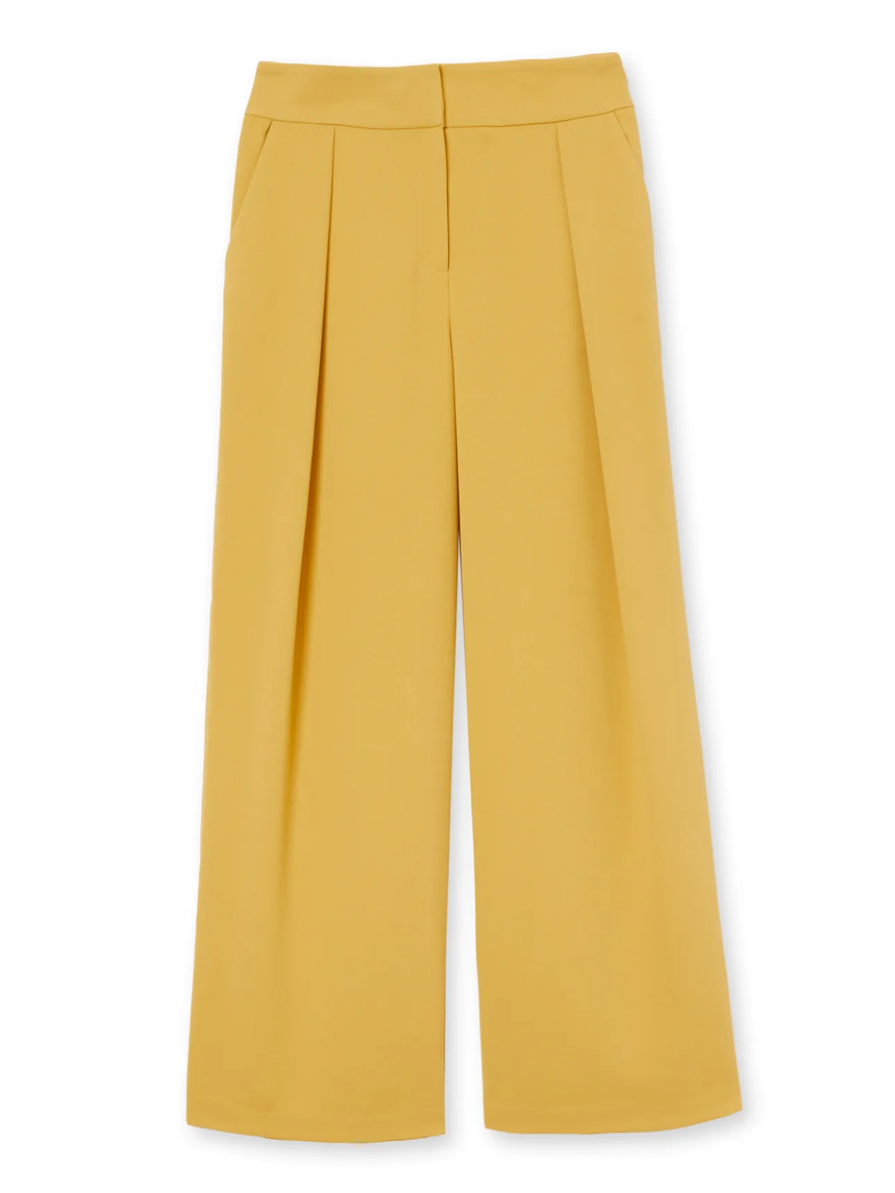 Pantalon large en crêpe