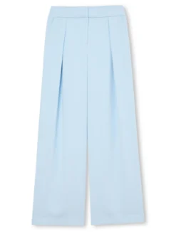 Pantalon large en crêpe