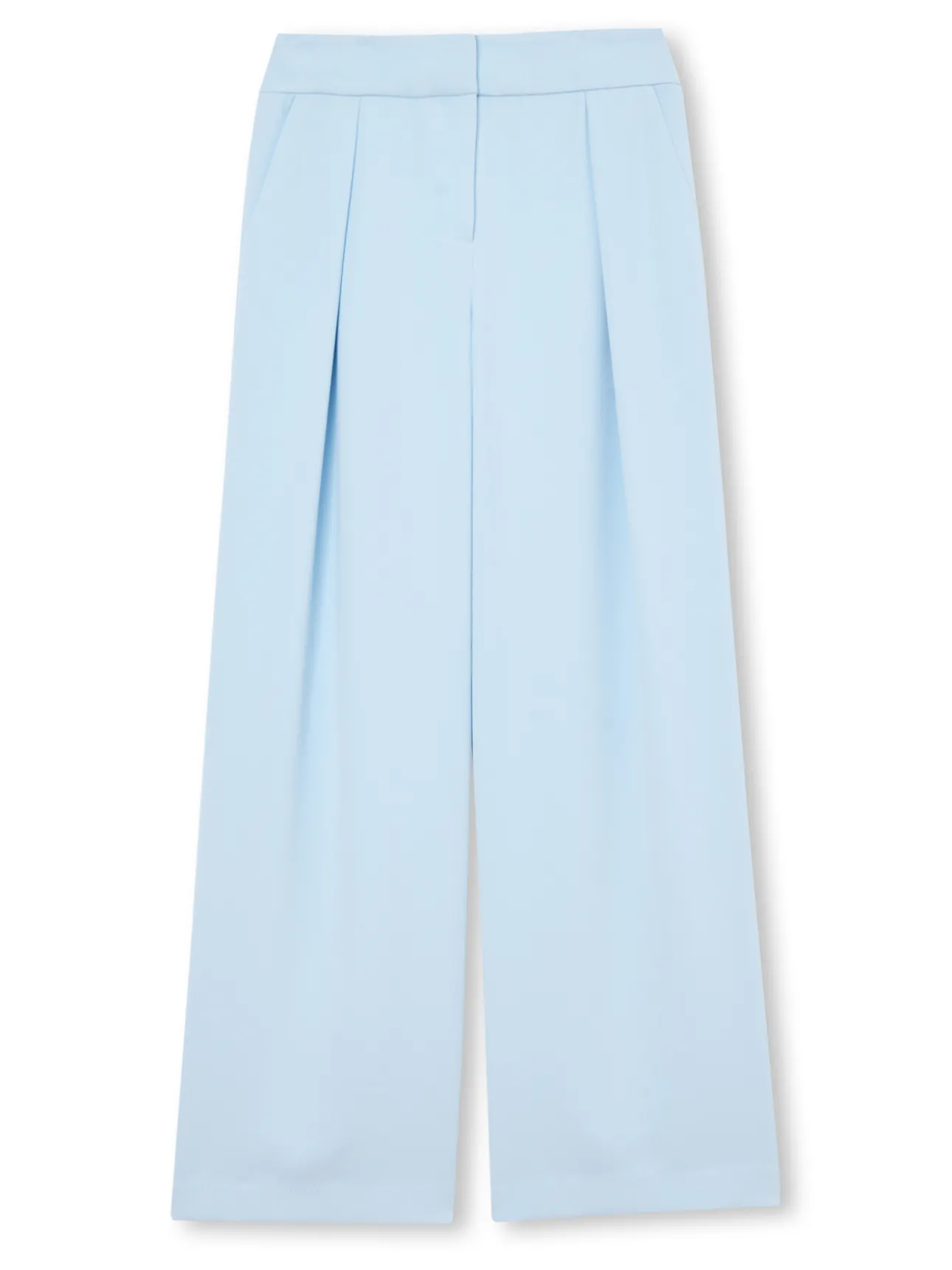 Pantalon large en crêpe
