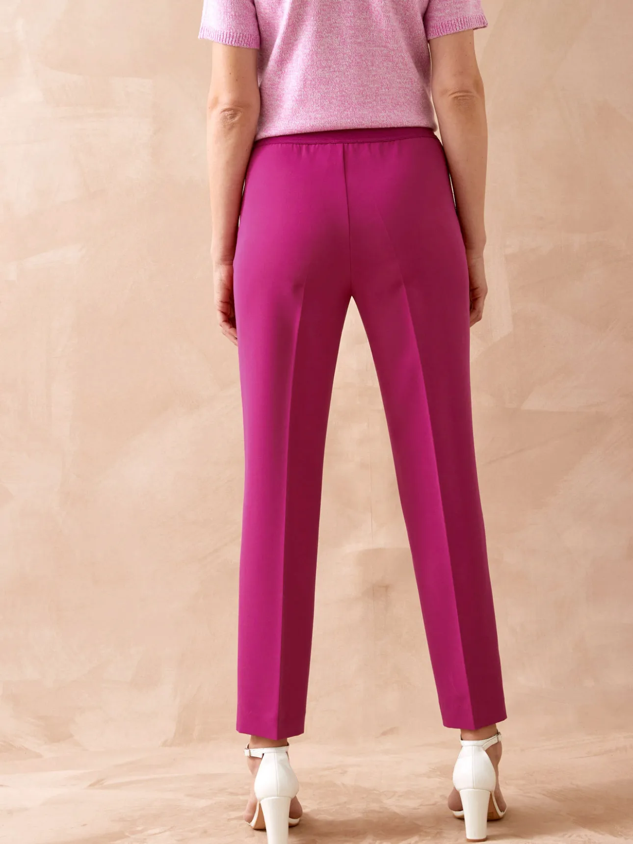 Pantalon élastiqué