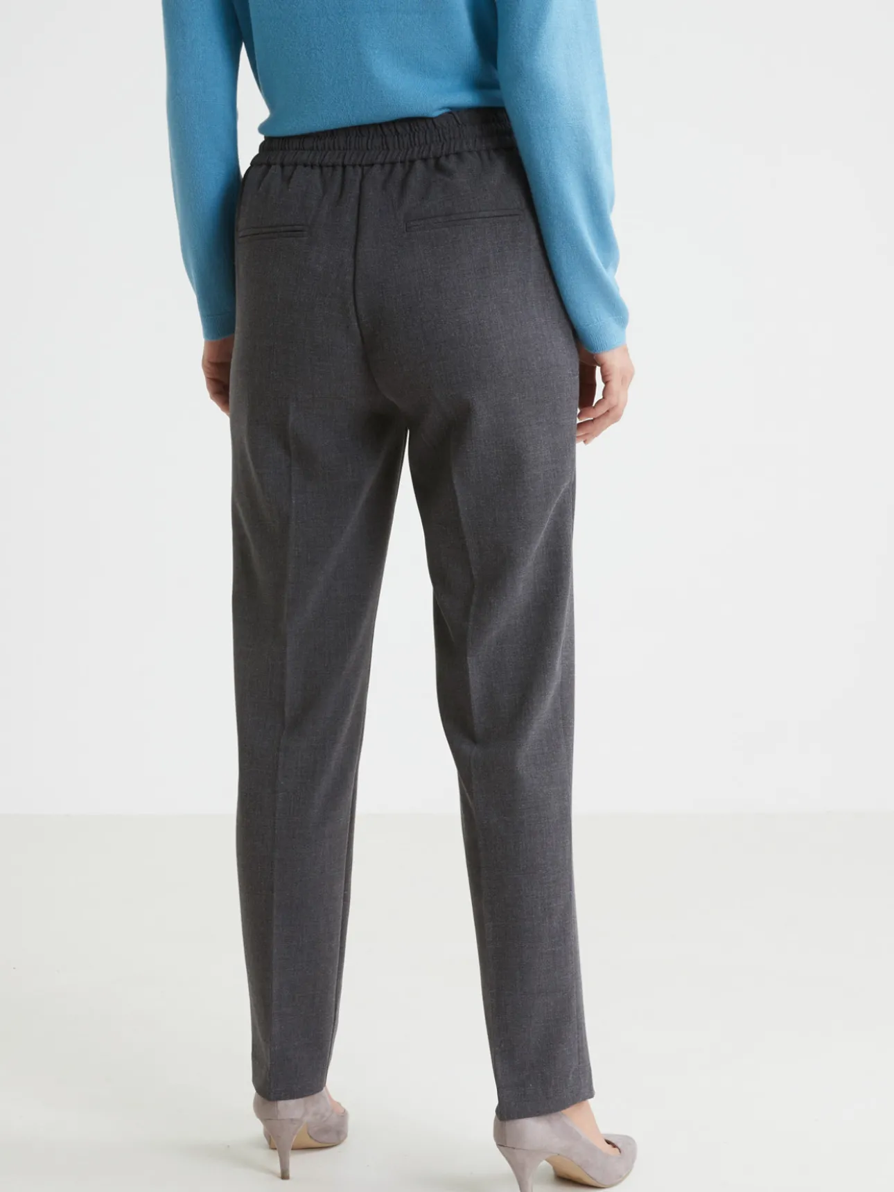 Pantalon élastiqué