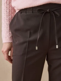 Pantalon élastiqué