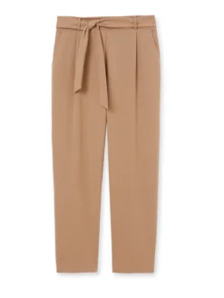 Pantalon élastiqué en maille