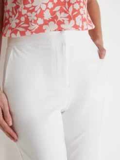 Pantalon élastiqué maille milano